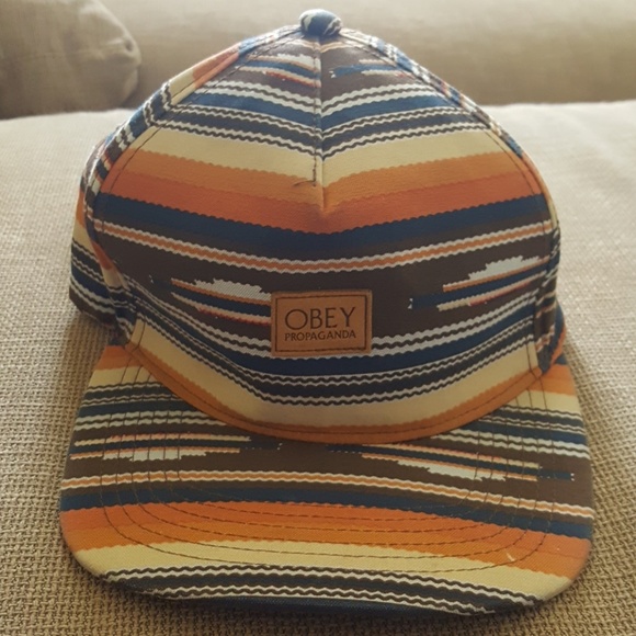 OBEY PROPAGANDA STRAP BACK HAT - Picture 2 of 2